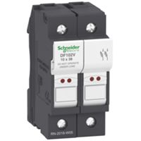 Schneider DF102V - Portafusibles desconectador 2P 32A