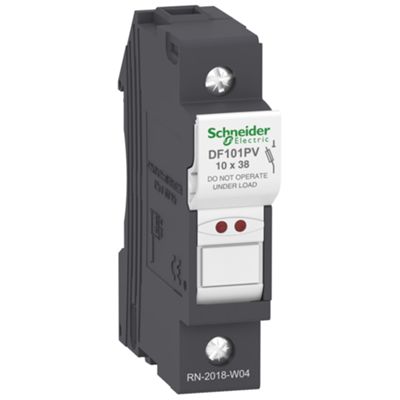 Schneider DF101PV - Portafusibles fotovoltaico 1P 32A