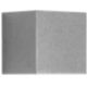 Prisma 303360 - Plafón QUASAR 10 2WB 6W 3000K gris