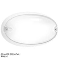 Prisma 005704 - plafonnier CHIP OVALE 25 E27 21W gris