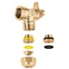 Caleffi 930414 - flanged elbow fitting diam.14