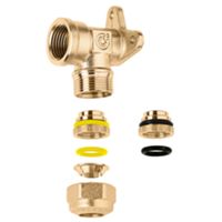 Caleffi 930414 - raccordo curvo flangiato diam.14