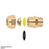 Caleffi 904416 - racor M 1/2 x 16