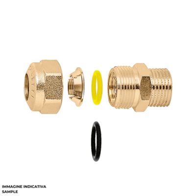 Caleffi 904416 - raccordo M 1/2 x 16