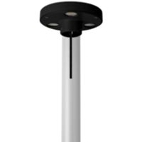 Prisma 306289 - lampadaire PADO BASIC 9,5W 3000K noir