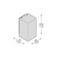 Lombardo LL1290013 - Plafón high tech Trend 60 3W 3000K gris