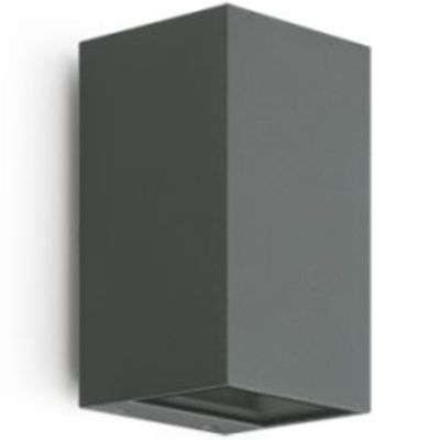 Lombardo LL1291023 - Plafón Trend U&D 60 6W 3000K gris antracita