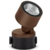 Lombardo LL133003M3 - Projecteur corten Noa 50 9W 3000K