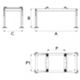 Tecnosystemi SCD500004 - EMPIRE EVO 550 air conditioner bracket