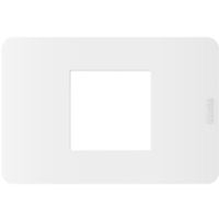 MatixGO - White 2-module cover plate - JA4802JW