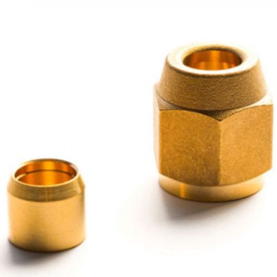 Tecnosystemi 11134007 - raccordo autoflangiante 3/8