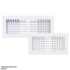 Tecnosystemi PWD100016 - Boquilla ABS 30x10 cm