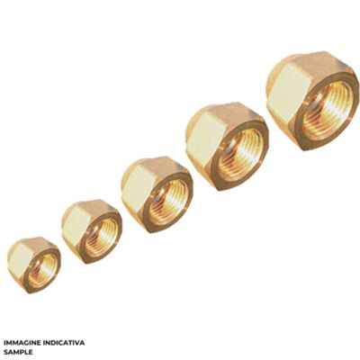 Tecnosystemi 11130003 - bocchettone F 5/8 ottone