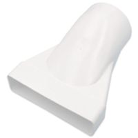 Tecnogas 12630 - AIR FLOW adapter 55x220 mm to diam. 125 mm