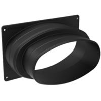Tecnosystemi PWD500009 - collier ovale pour plénum C3