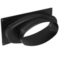 Tecnosystemi PWD500010 - oval collar for plenum D4