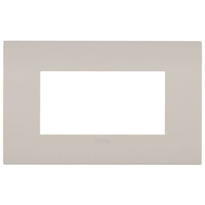 Vimar 19954.31 Arke Fit - Plaque 4 modules en sable Lipari