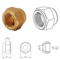 Tecnogas 11287 - unión reducida 5/8x1/2