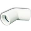 Tecnosystemi 11126310 - CA courbe 45 TCR-21 blanc