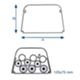 Tecnogas 12315 - Gaine de climatisation 125x75 mm SONIA