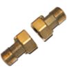 Tecnogas 70561 - racor con tuerca para metro 1/2x3/4