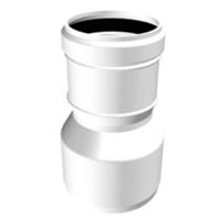 Tecnogas 51292 - réduction 80x60 mm PP