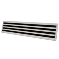 Tecnosystemi PWC300041 - diffuseur linéaire avec 4 fentes 100 cm