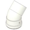 Tecnogas 51012 - Courbe M/F 45 diam. 80 Alu