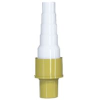 Tecnosystemi SCD300008 - straight fitting for pipes diam. 16 yellow