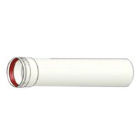 Tecnogas 51001 - Rallonge de 1 m de diamètre Aluminium 80 mm