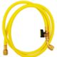 Tecnogas 11450 - Manguera flexible amarilla 1/4SAEx1/4SAE
