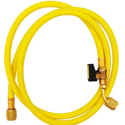 Tecnogas 11452 - Manguera flexible amarilla 1/4SAEx1/4SAE