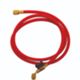 Tecnogas 11440 - Manguera flexible roja 1/4SAEx1/4SAE