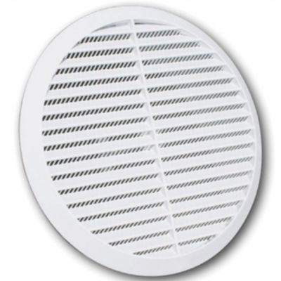 Tecnosystemi 11104093 - grille circulaire avec ressort diam. 150 GCMF