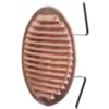 Tecnosystemi 11160485 - griglia in rame con molle diam. 185