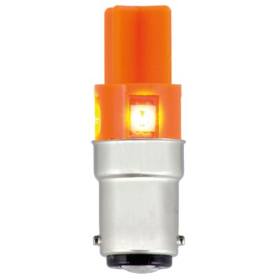 Sirena 40942 - Lámpara led ámbar Ba15d 24V