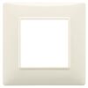 Plana - beige 2-place technopolymer plate