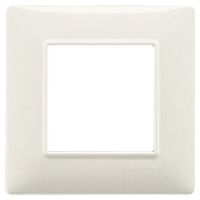 Vimar 14642.06 - Plate 2M techn. granite white