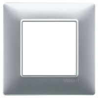 Vimar 14642.20 - Plate 2M techn. matt silver