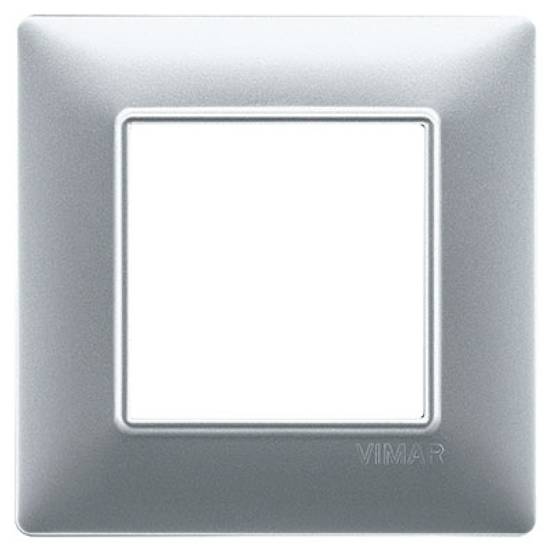 Vimar 14642.20 - Plate 2M techn. matt silver