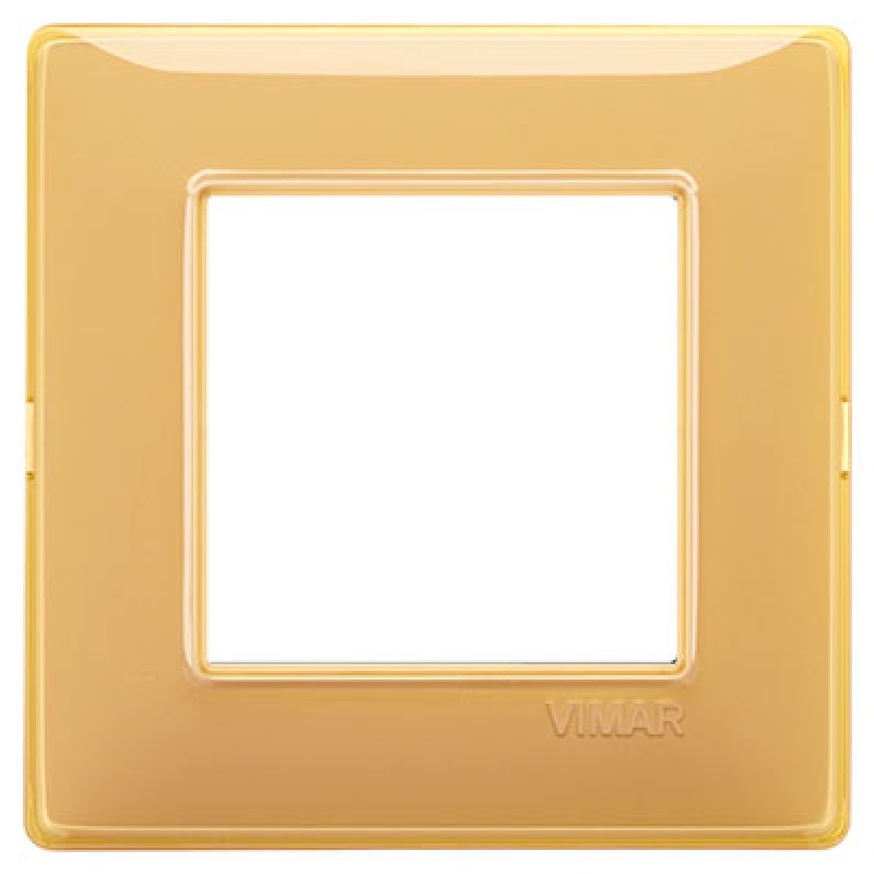 Plana - amber reflex 2-place technopolymer plate