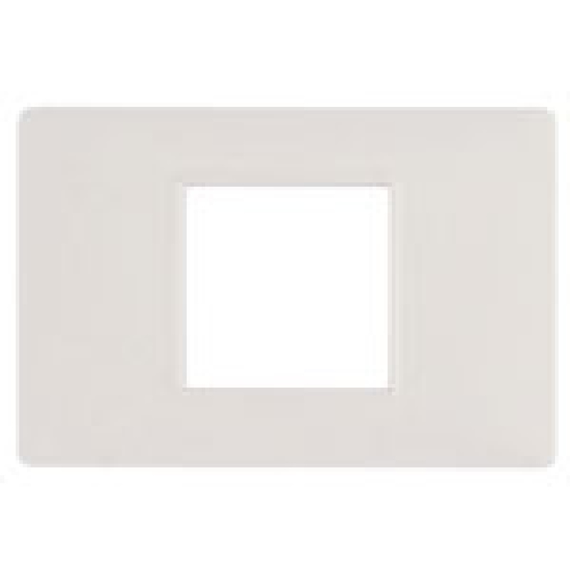 Plana - technopolymer plate with 2 granite white central places