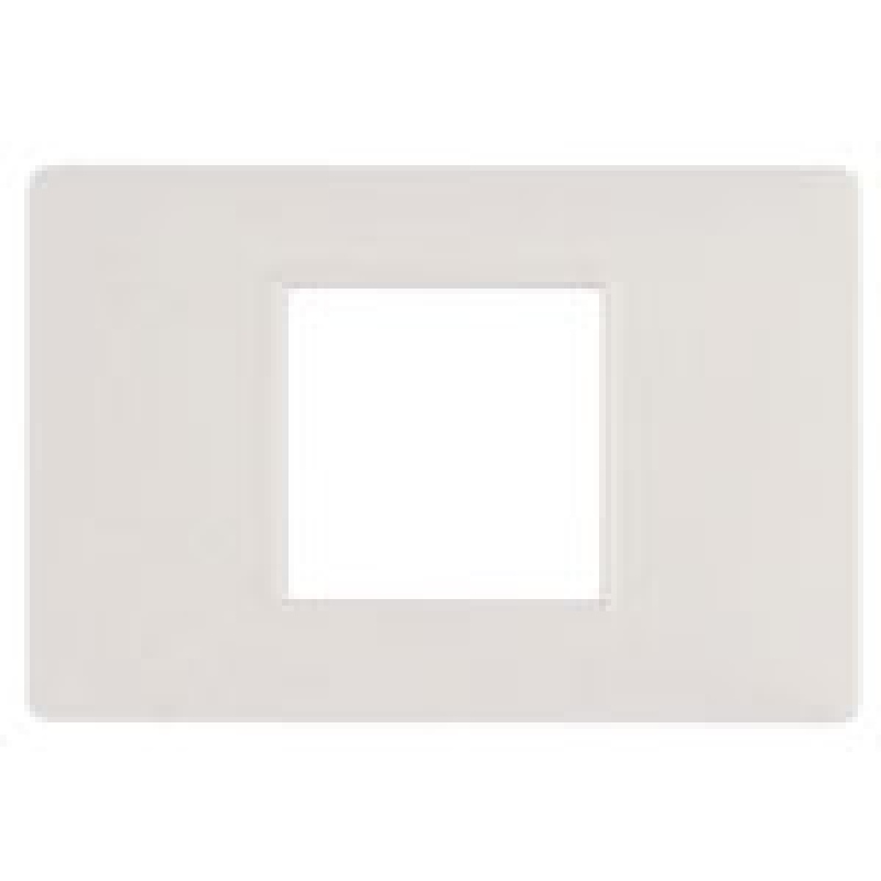 Vimar 14652.06 - Plate 2centrM techn. granite white