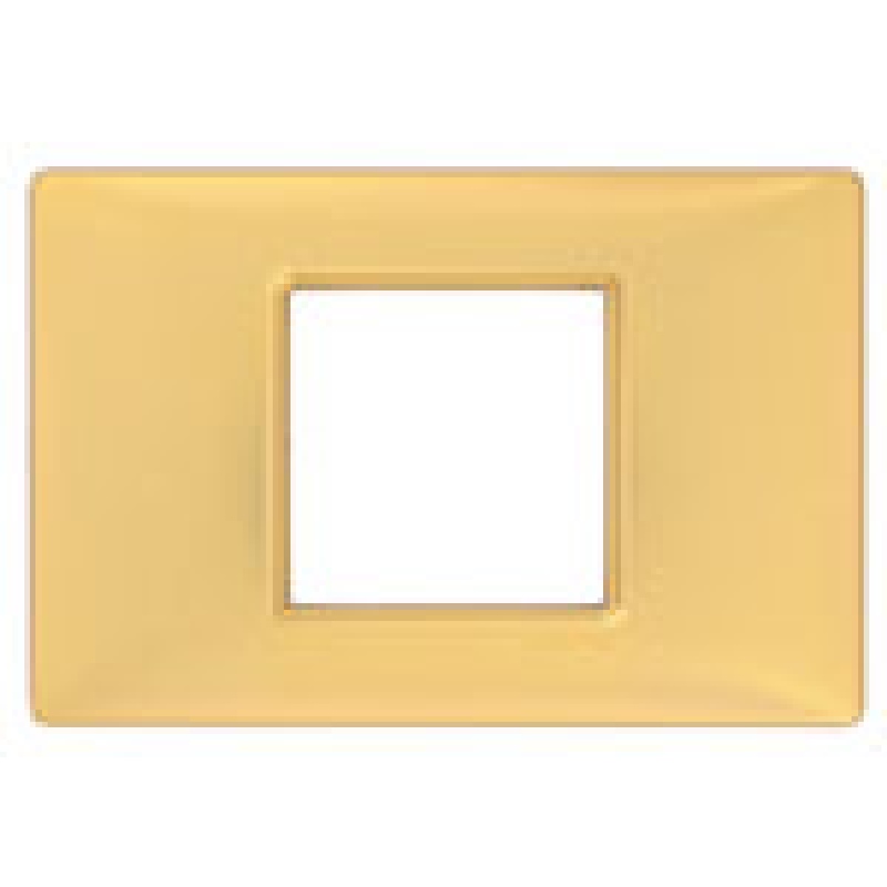 Vimar 14652.25 - Plate 2centrM techn. matt gold