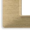 Plana - technopolymer plate with 2 central ash places