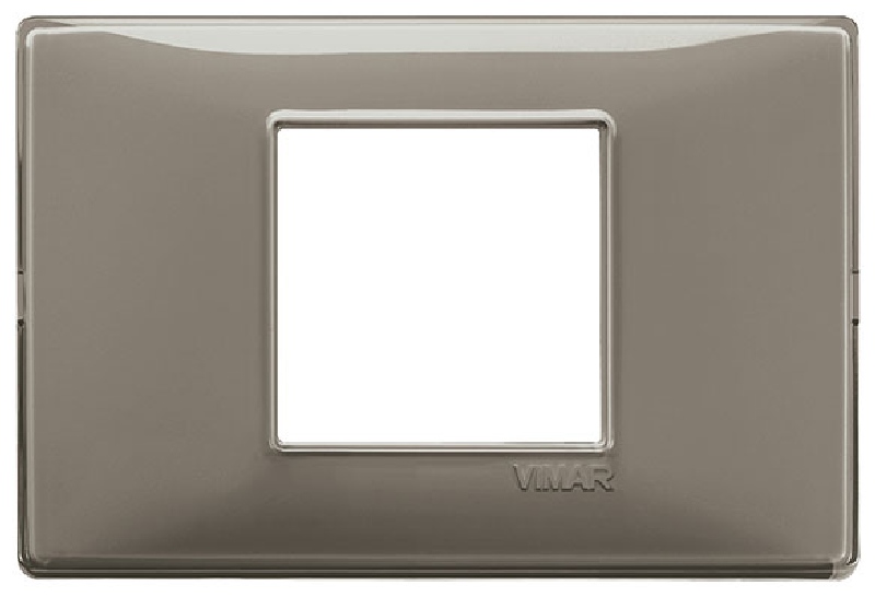 Vimar 14652.40 - Plate 2centrM Reflex ash
