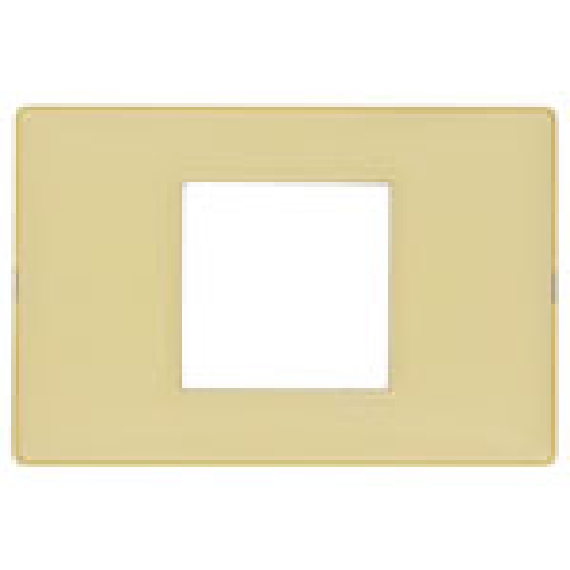 Plana - technopolymer plate with 2 cedar reflex central places