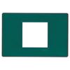 Plana - emerald reflex 2-place central technopolymer plate