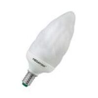 Lámpara electrónica Tortiglione E14 9W 230V 2700k VELA ULTRA COMPACTA