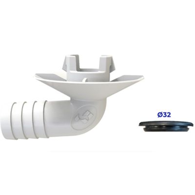 Tecnosystemi SCD300059 - Kit de pipettes d'évacuation des condensats à angle de 95°